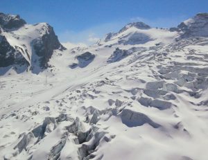 Gletschermulde unter Allalinhorn