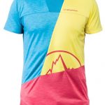 La Sportiva_Workout T-Shirt_Tropic Blue-Lemonade